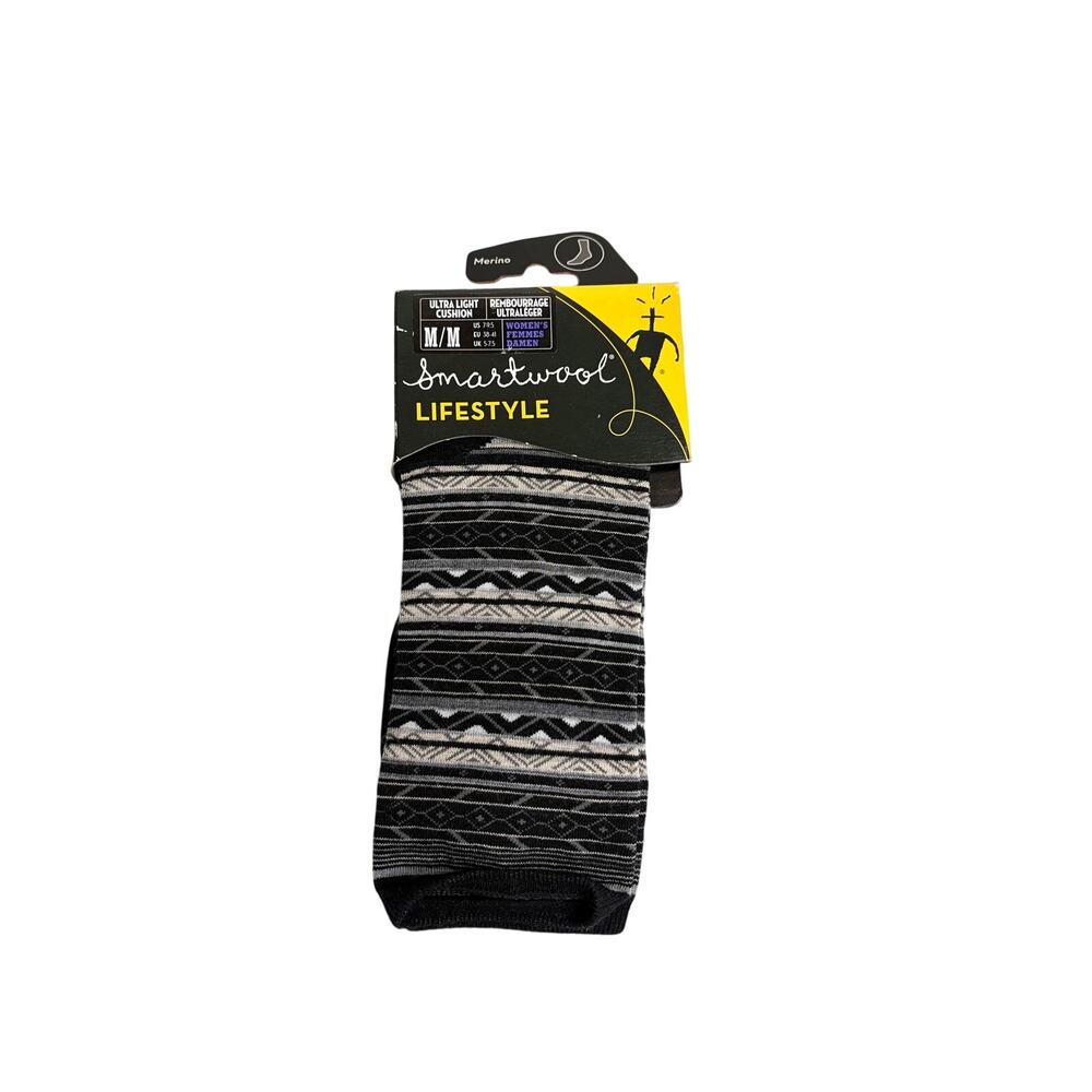 Smartwool Lifestyle Crew Socks Sz M Ultra Light Merino Wool Blend Hiking NWT